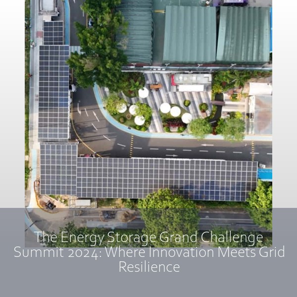 The Energy Storage Grand Challenge Summit 2024: Where Innovation Meets Grid Resilience